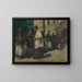 Aumône - Jozef Hanula — quadro incorniciato alla parete