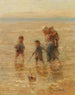 Bambini che giocano nelle onde - Jozef Israëls — vista dell’opera