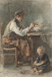 Le cordonnier - Jozef Israëls — vista dell’opera