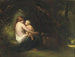 Genoveva, una bellezza leggendaria nella foresta - Jozef Israëls — vista dell’opera