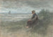 Fille dans les Dunes - Jozef Israëls — vista dell’opera