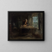 La Grâce avant les repas - Jozef Israëls — quadro incorniciato alla parete