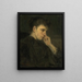 Melanconia - Jozef Israëls — quadro incorniciato alla parete