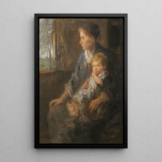 Jozef Israls - Op moeders schoot.webp