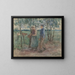 su piedi di pretendente - Jozef Israëls — quadro incorniciato alla parete