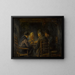 I mangiatori di patate - Jozef Israëls — quadro incorniciato alla parete