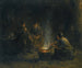 Preparazione del pasto - Jozef Israëls — vista dell’opera