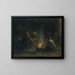 Preparazione del pasto - Jozef Israëls — quadro incorniciato alla parete