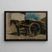 La carrozza trainata da cavalli - Jozef Israëls — quadro incorniciato alla parete