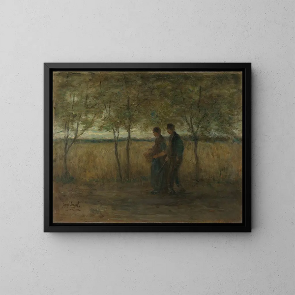 Vers le retour à la maison - Jozef Israëls — quadro incorniciato alla parete