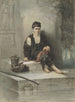 Jeune pêcheur assis à son repas - Jozef Israëls — vista dell’opera