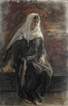 Femme assise probablement Michal - Jozef Israëls — vista dell’opera