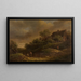 Paesaggio - Jozef Linnig — quadro incorniciato alla parete