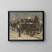 Panier au marché - Jozef Teodor Mousson — quadro incorniciato alla parete