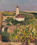 Villaggio dell'Europa orientale - Jozef Teodor Mousson — vista dell’opera