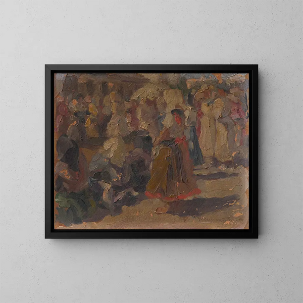 Un'analisi equa - Jozef Teodor Mousson — quadro incorniciato alla parete