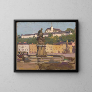 Fulnek - Jozef Teodor Mousson — quadro incorniciato alla parete