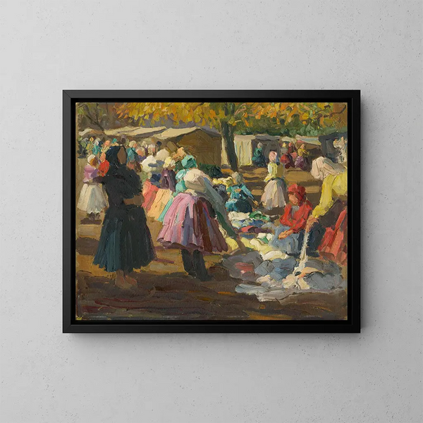 Predicazione dell'iatra I - Jozef Teodor Mousson — quadro incorniciato alla parete