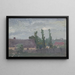 Solitudine di Nyíregyháza - Jozef Teodor Mousson — quadro incorniciato alla parete