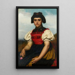 Jozef Van Lerius - Young Girl from the Hotzenwald.webp