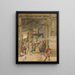 Joseph che interpreta i sogni del faraone - Jörg Breu il Giovane — quadro incorniciato alla parete