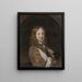August Fredrik 1646-1705 Duca di Holstein-Gottorp - Jürgen Ovens — quadro incorniciato alla parete