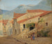 Rue de village dans les montagnes sabines - Jørgen Sonne — vista dell’opera