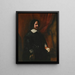 Ritratto di Diego de Silva y Velázquez - Juan Bautista Martínez del Mazo — quadro incorniciato alla parete