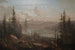 Paesaggio montano con un albero caduto in primo piano - Juan Buckingham Wandesforde — vista dell’opera