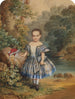 Piccola ragazza con un cerchio - Juan Buckingham Wandesforde — vista dell’opera