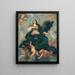 L'Assunzione della Vergine - Juan Carreño de Miranda — quadro incorniciato alla parete