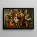 L'Enfant Jésus avec des musici angeli - Juan Correa — quadro incorniciato alla parete
