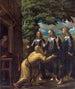 Abraham et les trois anges - Juan Fernández de Navarrete — vista dell’opera