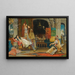 Nel harem - Juan Giménez Martín — quadro incorniciato alla parete