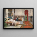 Visite al harem - Juan Giménez Martín — quadro incorniciato alla parete