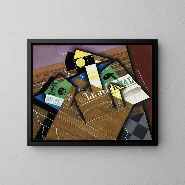 Fantômas - Juan Gris — quadro incorniciato alla parete