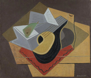 La Mandolina nera - Juan Gris — vista dell’opera