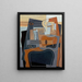 Le gourdin - Juan Gris — quadro incorniciato alla parete