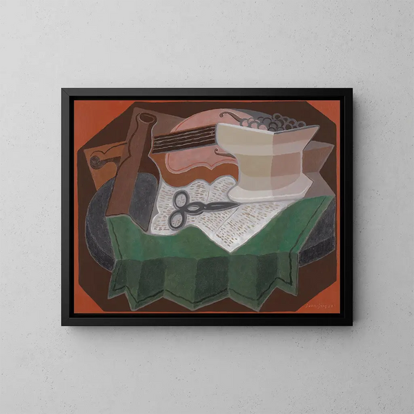 Le Forbici - Juan Gris — quadro incorniciato alla parete