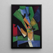 Le Fumeur - Juan Gris — quadro incorniciato alla parete