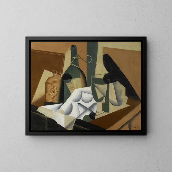 La nappe blanche - Juan Gris — quadro incorniciato alla parete