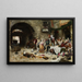 Un banquet interrompu - Juan José Gárate Clavero — quadro incorniciato alla parete
