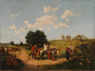 Chemin vers - Juan León Pallière — vista dell’opera