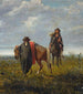I due ponchos - Juan Manuel Blanes — vista dell’opera