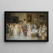 Il banchetto nuziale - Juan Pablo Salinas — quadro incorniciato alla parete