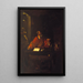 Saint Jérôme - Juan Ribalta — quadro incorniciato alla parete