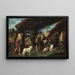L'Adorazione dei pastori - Juan Ribalta — quadro incorniciato alla parete