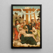 Pietà - Juan de Borgoña — quadro incorniciato alla parete