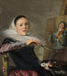 Autoritratto - Judith Leyster — vista dell’opera