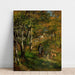 Riproduzione del dipinto Jules Le Cœur e i suoi cani nella foresta di Fontainebleau - Pierre-Auguste Renoir
